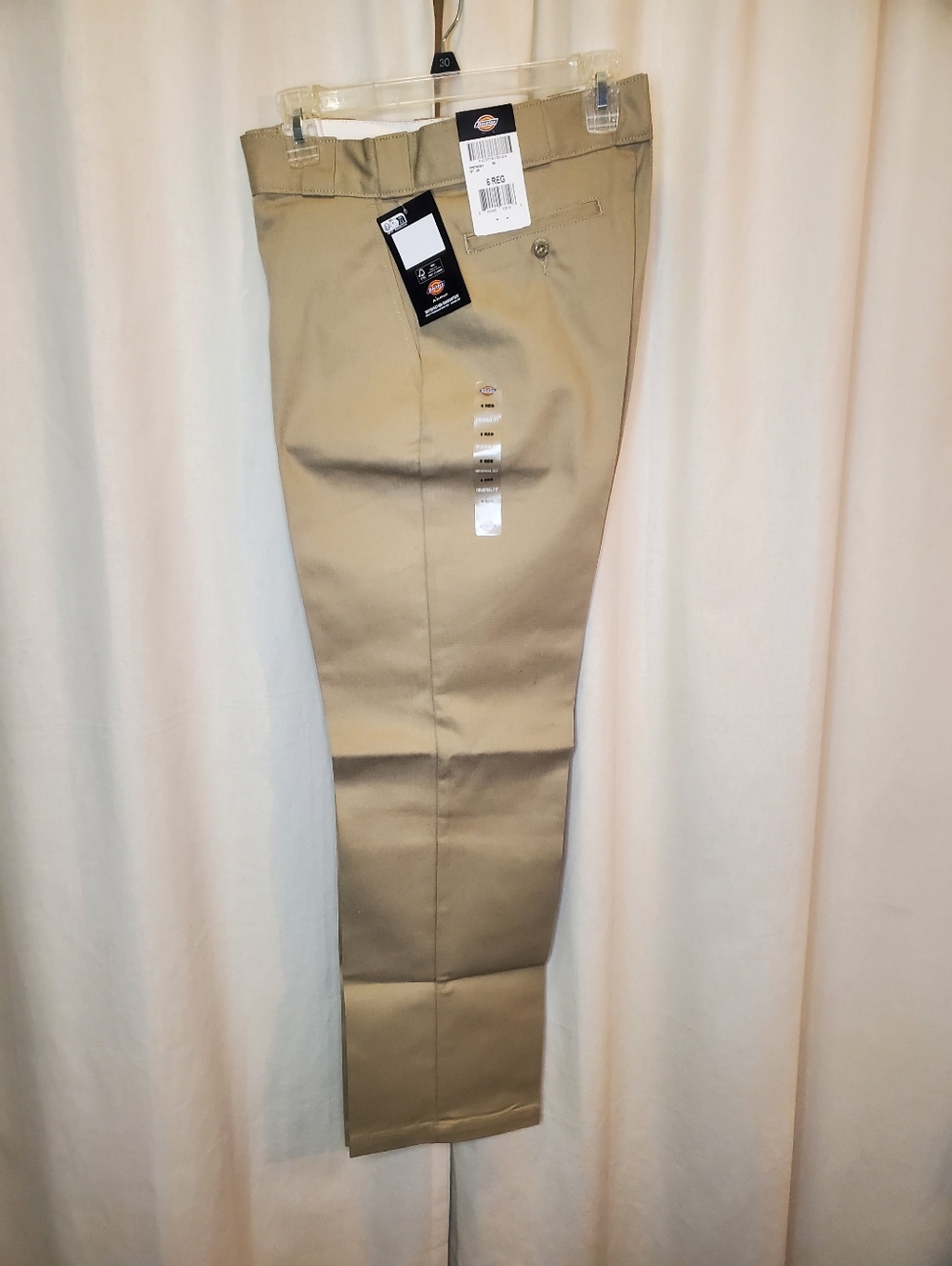 Dickies Women's Classic Straight Khaki Work Pants